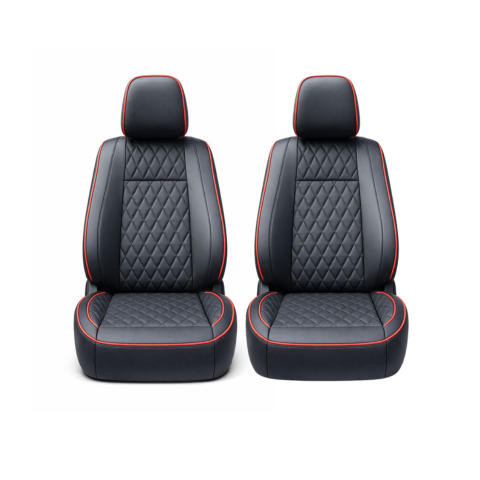 Funda de Auto Universal Noble en Cuero Legítimo con Airbag + REGALOS: Alfombra de Cuero y Funda de Volante
